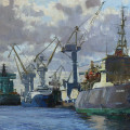 Лушникова Т.Л._номинация живопись,образ страны.Ледоколы России.50х70.х.м..JPG